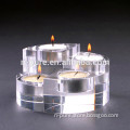 Tealight crystal candle holders
